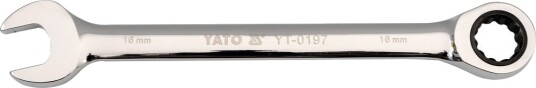 YATO YT-0189 Kombinasjonsnøkkel med skralle