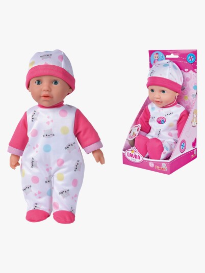 SIMBA DICKIE GROUP Baby doll Laura Cutie 30cm
