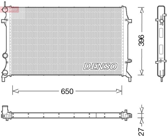 Radiator DENSO DRM32043