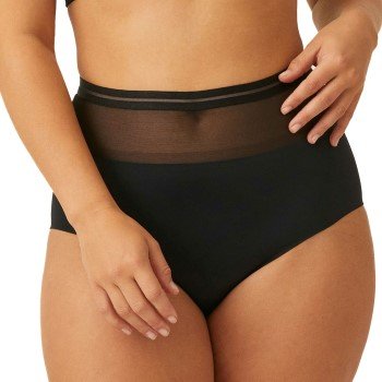 NATURANA Truser Monday High Waist Brief Svart 40 Dame NATURANA Truser Monday High Waist Brief Svart 40 Dame