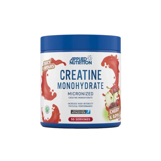 Applied Nutrition Kosttilskudd Kreatin Monohydrat kirsebær og eple 250 g Applied Nutrition Kosttilskudd Kreatin Monohydrat kirsebær og eple 250 g