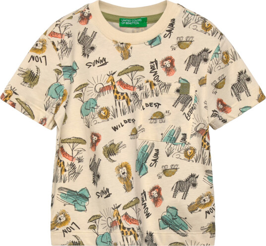 United Colors of Benetton T Shirt   Beige   116