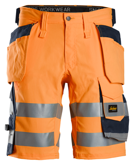 Snickers Workwear 6135 Shorts varsel, oransje Varsel, Oransje, Klær