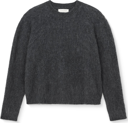 STUDIO FEDER Nina Hairy Strik Grey XL