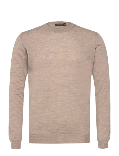 Oscar Jacobson Miguel Roundneck - Beige - S
