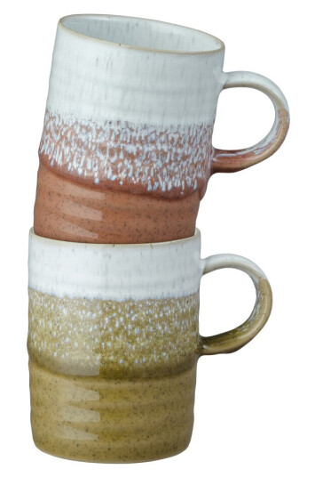 Denby  Krus 40 cl 2 stk Ochre/Rust
