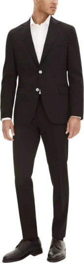 Oscar Jacobson Herre Dress Svart L,