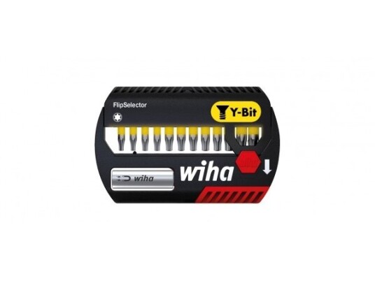 Wiha Flipselector Y Bit Set, 13 Stykker, Torx, 25 Mm, 148 G Wiha Flipselector Y Bit Set, 13 Stykker, Torx, 25 Mm, 148 G