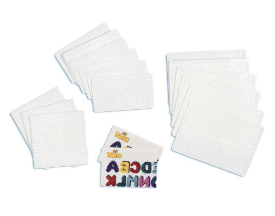 Hama Midi Perlebrett 15-Pack Bokstaver og Tall