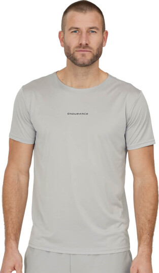 Endurance Breath Lightweight Løpe T skjorte Herre Grå L
