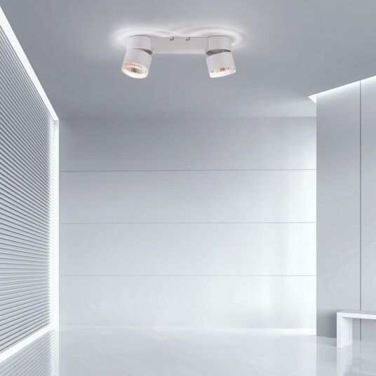Taklampe PURE Nola dimmbar Hvit Stue Metall Moderne 20 13.5 Hvit