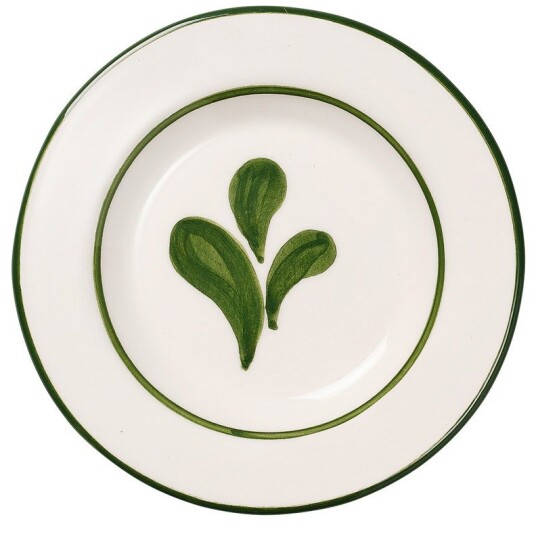 Pick A Poppy New Classic Sidetallerken 15 cm Grønn