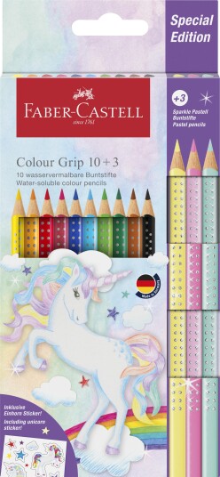 Faber-Castell CP Colour Grip unicorn 10+3 201542