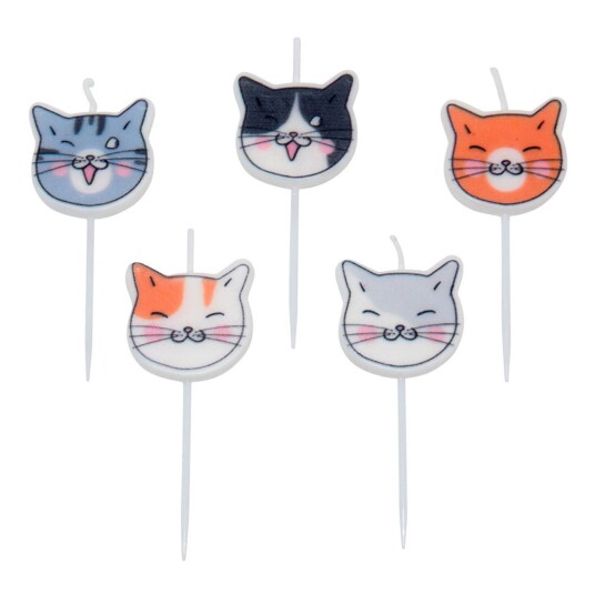 Kakelys Katter 5 pakning Kakelys Katter 5 pakning