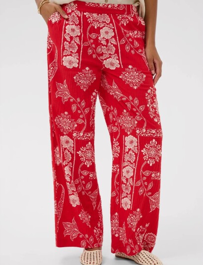 Cream Crgianna Pant Red 40