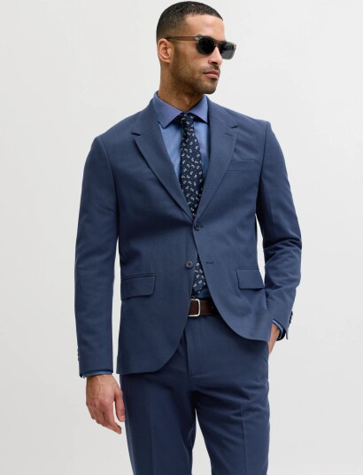 Jack & Jones Jprblamartin Blazer Co01   Navy   46