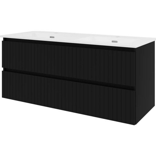 Sanibell Proline møbelpakke 121x46 cm matt sort Sanibell Proline møbelpakke 121x46 cm matt sort