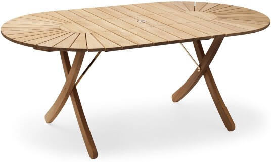 Fritz Hansen - Selandia - Utendørs Spisebord - Skagerak Design Team - Brun - Tre Fritz Hansen - Selandia - Utendørs Spisebord - Skagerak Design Team - Brun - Tre