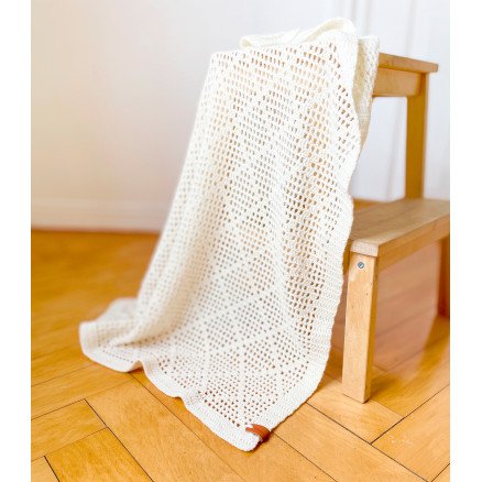 Baby Sommerteppe av MillaBilla Garnpakke til Baby Sommerteppe Str 70x100 110x110 cm