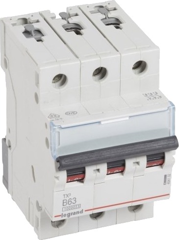 Legrand Tx3, Miniatyr-Automatsikring, Type B, Ip20, 240 - 415 V