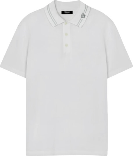 Versace Herre Topper Hvit L,