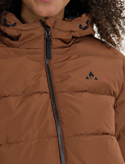 Whistler Amaret W Long Puffer Jacket - Brown - 36