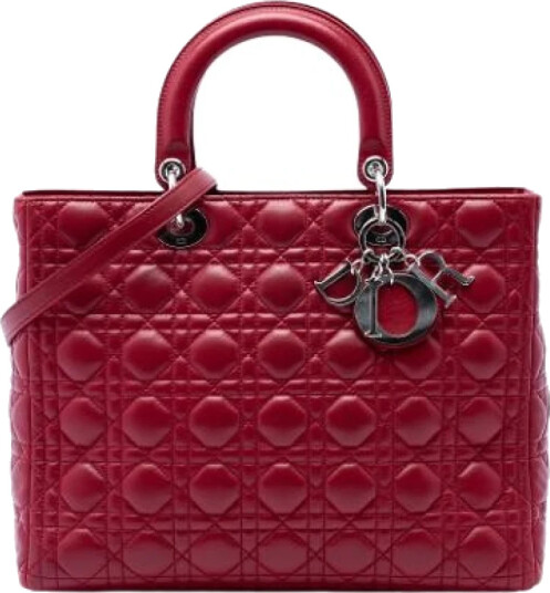 Dior Vintage Dame Rød