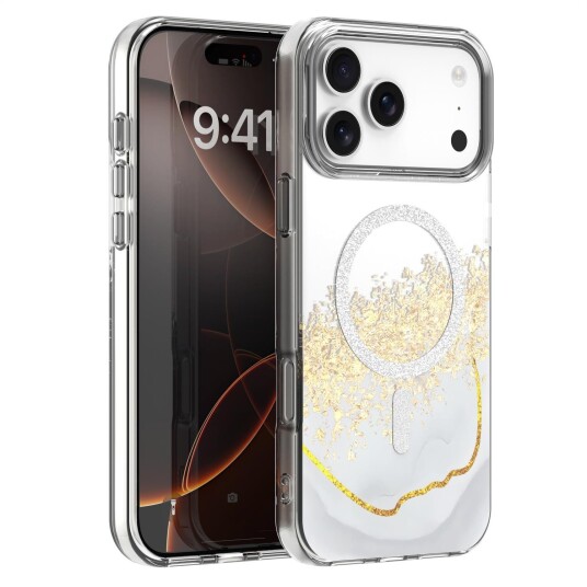 TFO Epoxy Mag deksel for iPhone 17 Pro Hvit