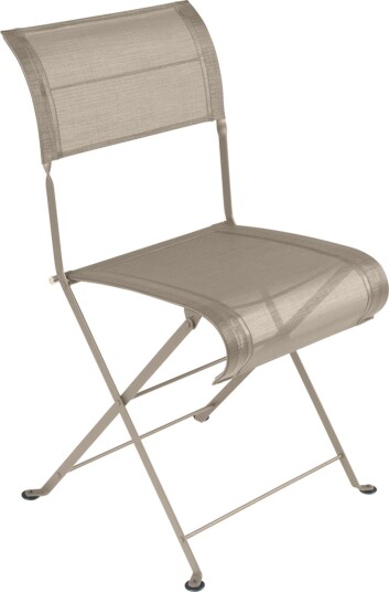 Fermob - Dune Premium Chair Nutmeg 14 - Utendørs Spisebordstoler - Pascal Mourgue - beige Metall/syntetisk