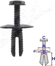 ROMIX C70301 Clip