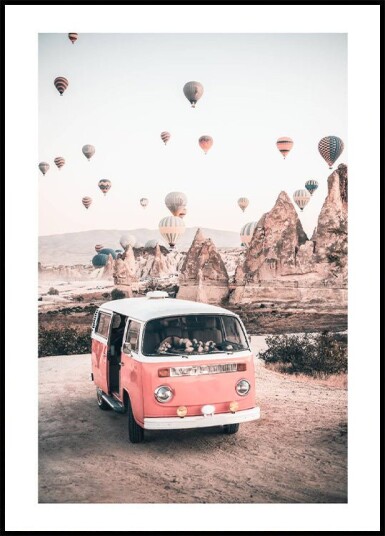 Van in Cappadocia Plakat Plakat / 21x30cm