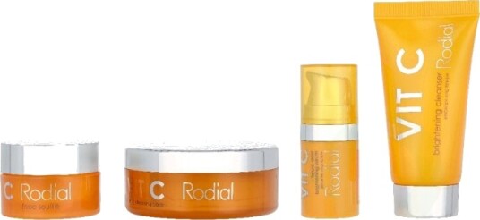 Rodial Vit C Little Luxuries Ansiktspleiesett med Serum, Rensegele og Soufflé 40 ml Rodial Vit C Little Luxuries Ansiktspleiesett med Serum, Rensegele og Soufflé 40 ml