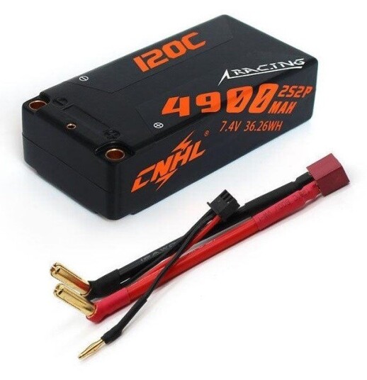 2s 4900mAh - 120C - CNHL Shorty Hardcase w/Deans