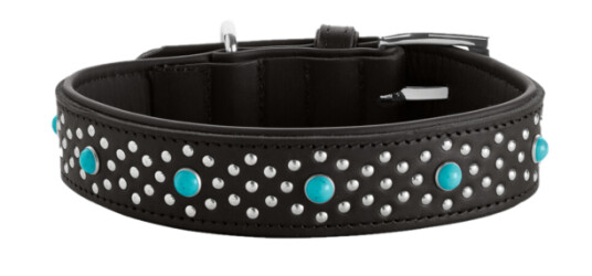 Hunter Madona Hundehalsbånd Svart S 29-37cm