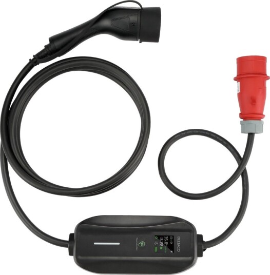 Deltaco E-Charge 6m 3-fase CEE 16A Type 2 ladekabel for elbil Deltaco E-Charge 6m 3-fase CEE 16A Type 2 ladekabel for elbil