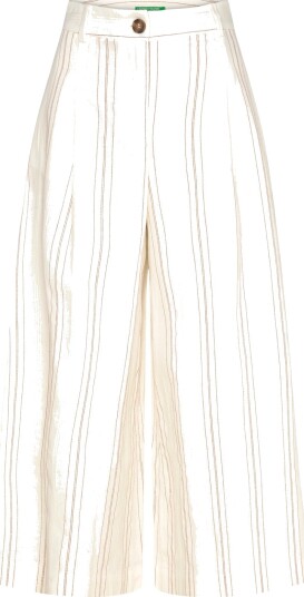 United Colors of Benetton Trousers   Cream   40
