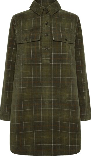 Barbour Barbour Shae Mini Dress Khaki green 42