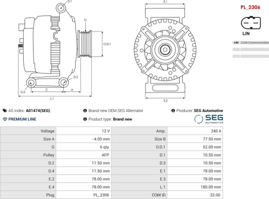 AS PL A01474SEG Dynamo