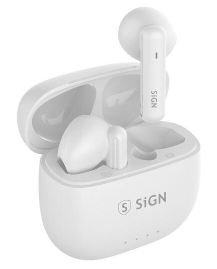 SIGN Ultra Pods Wireless Earphones - White