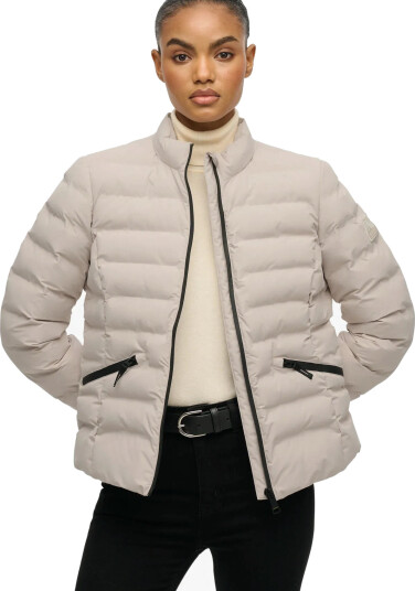 Superdry Sport City Fuji Padded Jacket - Grey - S Superdry Sport City Fuji Padded Jacket - Grey - S