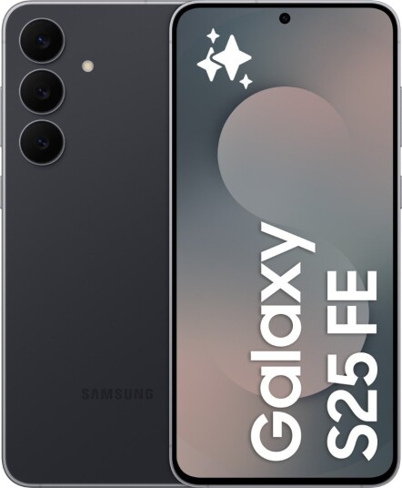 Samsung Galaxy S25 FE 5G 8GB/128GB Jetblack Mobiltelefon med 6,7" skjerm Samsung Galaxy S25 FE 5G 8GB/128GB Jetblack Mobiltelefon med 6,7" skjerm