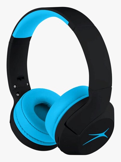Altec Lansing Kid Safe Wireless Over the Head ANC Headphone Black Out Blue Altec Lansing Kid Safe Wireless Over the Head ANC Headphone Black Out Blue