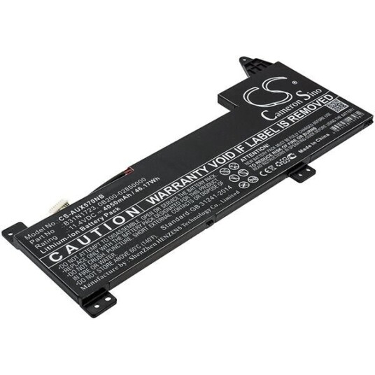 Asus FX570ZD batteri (4050 mAh 11.4 V, Sort)