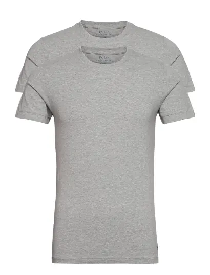 Polo Ralph Lauren Classic Crewneck Undershirt 2-Pack - Grey - L