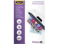 Lamineringslommer A4 Fellowes mat 80my (100 stk.)