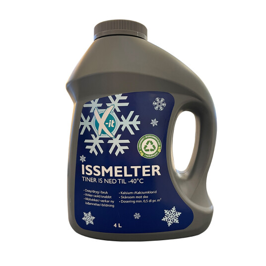 X-it Issmelter 4 L Kanne Kalsiumklorid X-it Issmelter 4 L Kanne Kalsiumklorid
