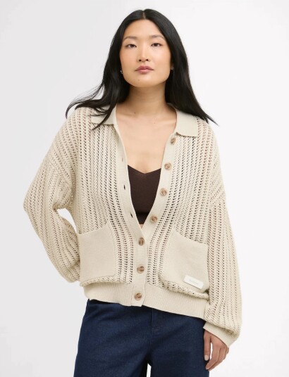 Barbour Barbour Gianna Knit Beige S Barbour Barbour Gianna Knit Beige S