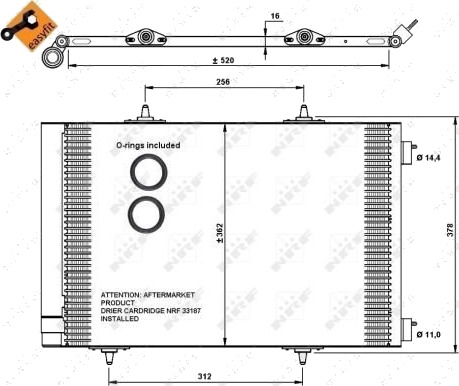 Kondensator NRF 35779 Kondensator NRF 35779