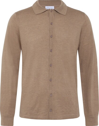 Davida Cashmere | Man Fine Knit Classic Shirt | XL Davida Cashmere | Man Fine Knit Classic Shirt | XL