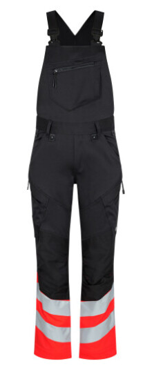 Engel Safety overall Svart/Hivis rød SEW-3546-314-2047 K136
